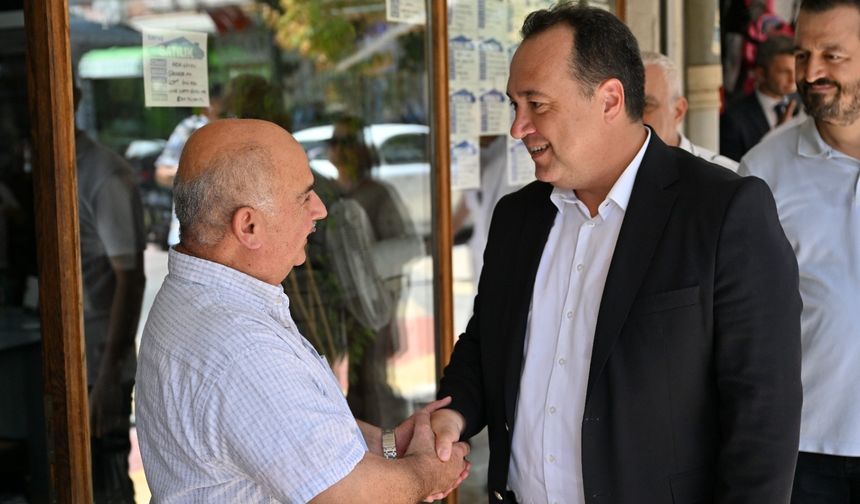 Besim Başkan Manisa'nın nabzını tuttu