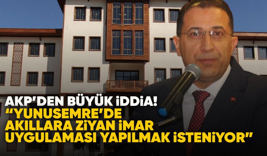 AKP'den Yunusemre'de rant iddiaları