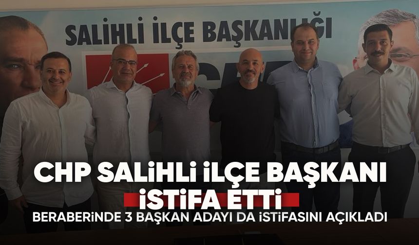 CHP Salihli'de deprem!