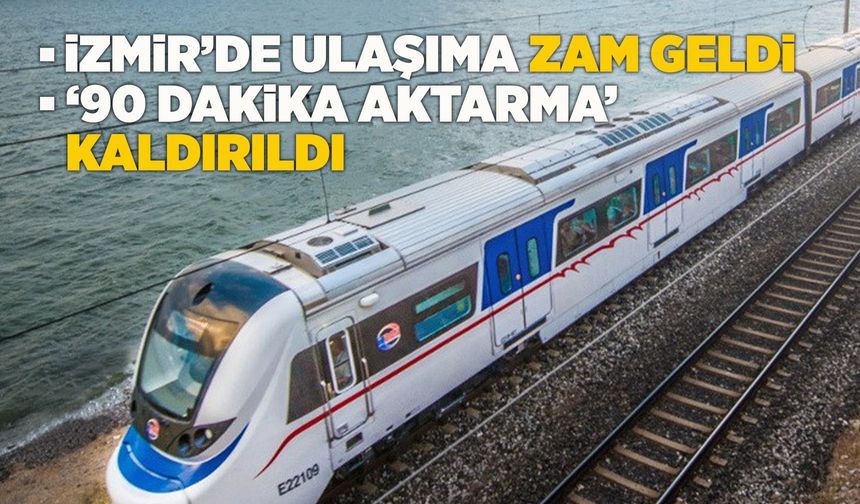 İZBAN'da '90 dakika aktarma' kaldırıldı