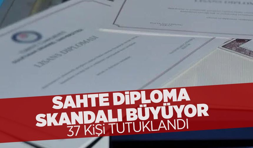 Sahte diploma operasyonunda 197 gözaltı