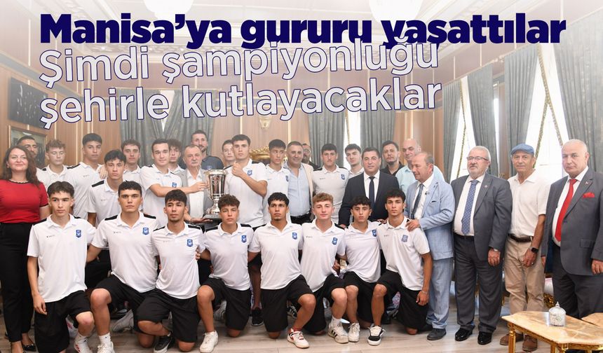 Yunusemre'nin şampiyonluk coşkusu şehir merkezine taşınacak