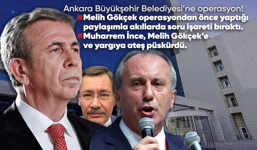 Ankara Büyükşehir Belediyesi'ne operasyon
