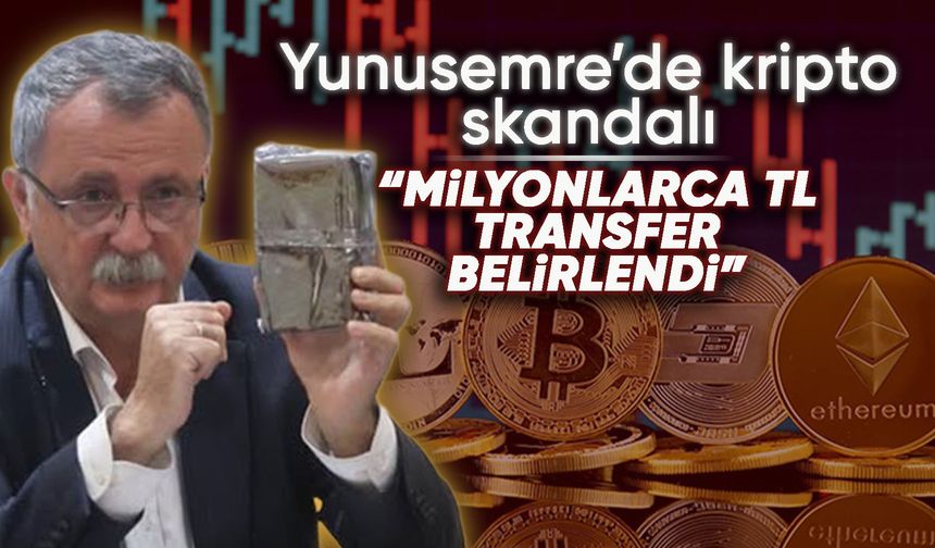 Yunusemre'de kripto skandalı