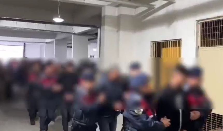 Manisa'daki tefecilik operasyonunda 14 tutuklama