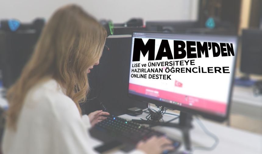 Manisa'da öğrencilere ücretsiz online eğitim desteği