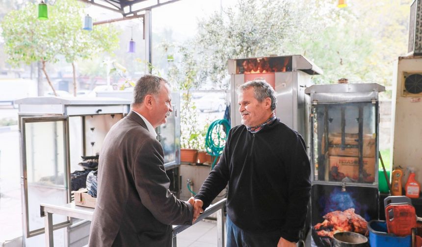 Başkan Balaban Laleli'de esnafı dinledi