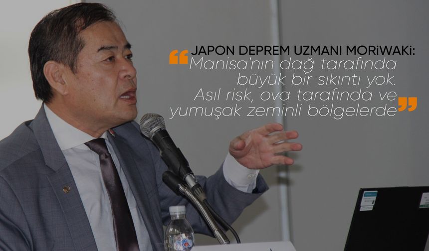Japon deprem uzmanından Manisa uyarısı