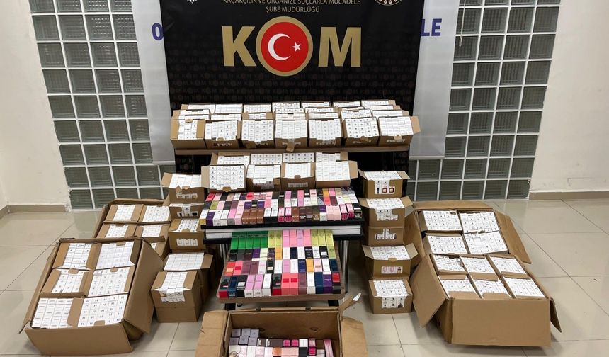 Manisa'daki operasyonlarda milyonlarca ürün ele geçirildi