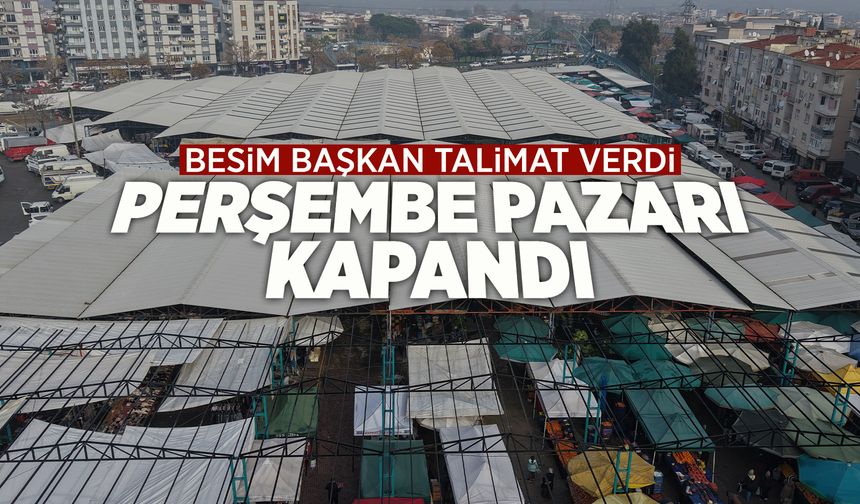 Manisa'da Perşembe Pazarı'ndaki çile bitiyor