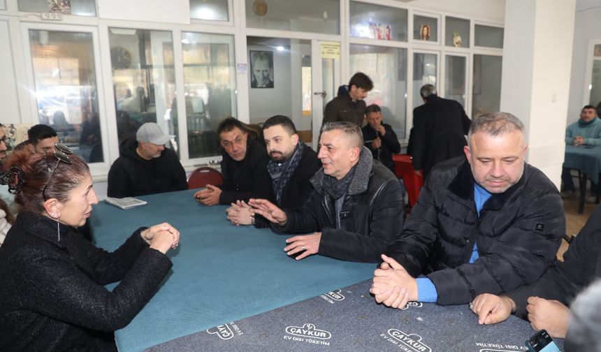 Başkan Hakan Şimşek yurttaşa kulak verdi