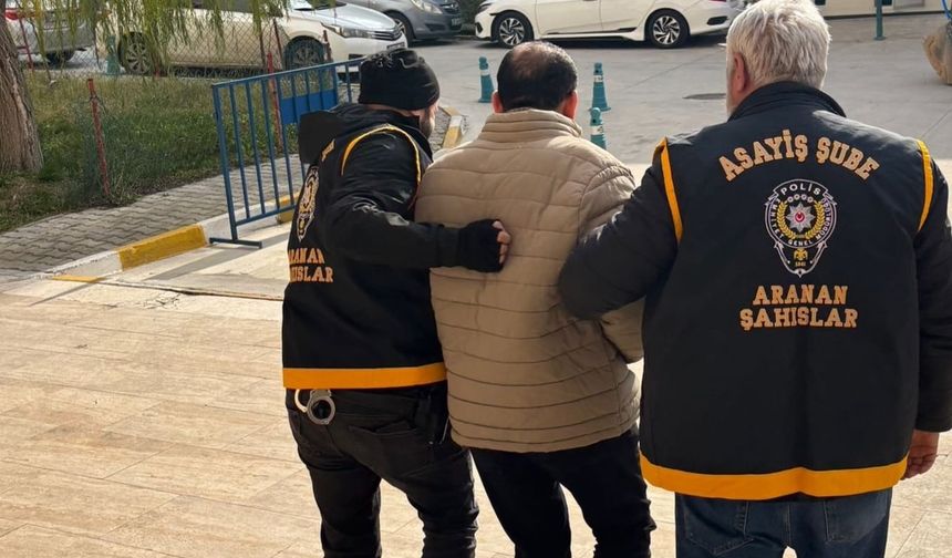 Manisa’da 31 yıl hapis cezası bulunan şahıs yakalandı