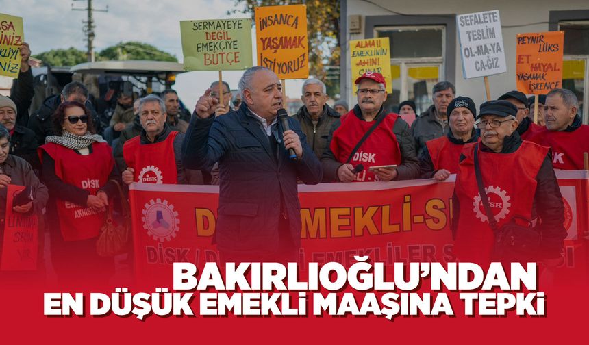 CHP’li Bakırlıoğlu Gölmarmara’da emeklinin sesi oldu