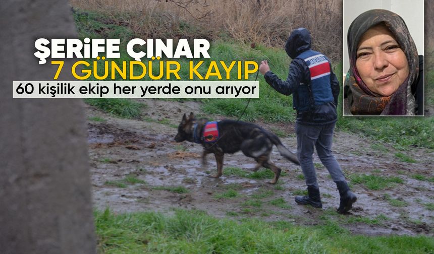 Manisa'da kayıp kadından 7 gündür haber alınamıyor