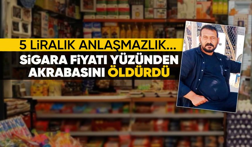 Manisa'da 5 lira tartışması cinayetle bitti