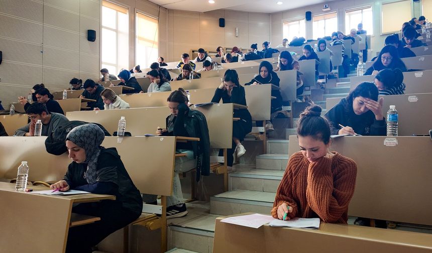 MSÜ adayları için deneme sınavı yapıldı