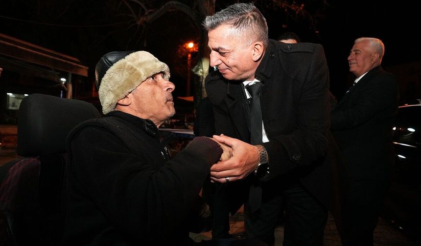 Başkan Hakan Şimşek mahalle ziyaretlerine başladı