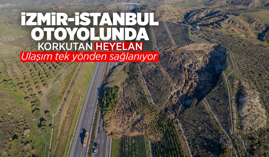 İstanbul-İzmir Otoyolu ulaşıma kapatıldı!