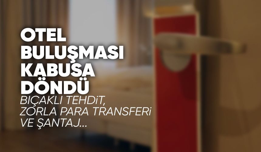 Manisa’da otel odasında dehşet!
