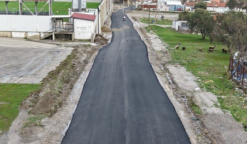 Büyükşehir kendi asfaltını kullanmaya başladı