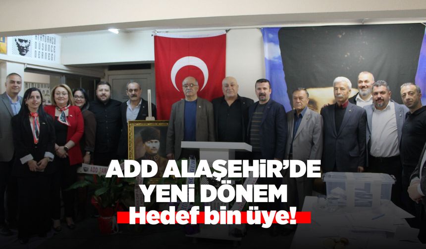 ADD Alaşehir’de Garipoğlu güven tazeledi