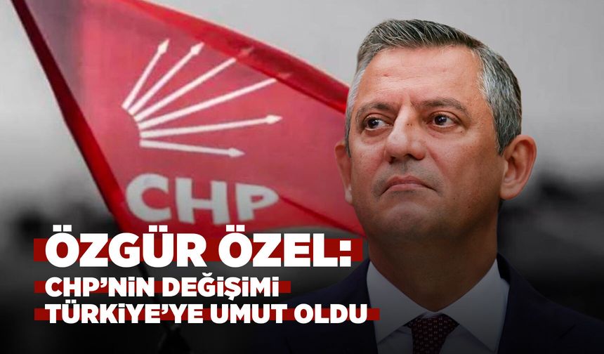 Özgür Özel’den 31 Mart mesajı: “47 yıllık hasreti bitirdik”