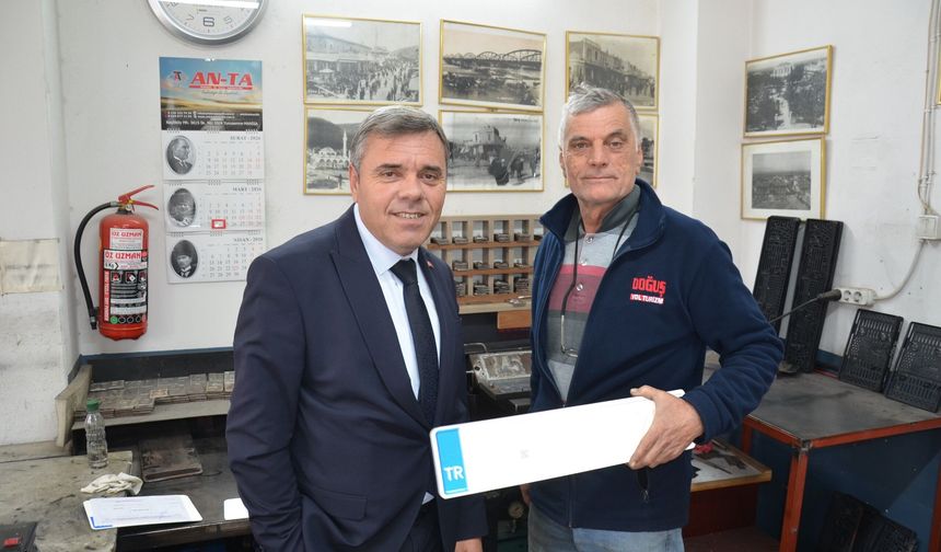 Manisa'da 7 bin 500 plaka değişti