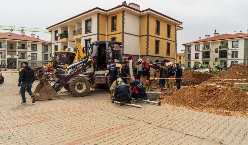 Manisa'da göçük altında kalan işçinin cansız bedeni bulundu
