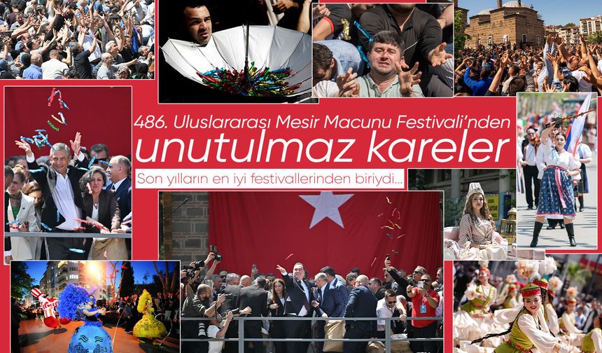 Manisa'da mesir coşkusu saçım töreniyle taçlandı
