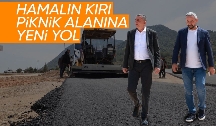 Hamalın Kırı’na yeni yol çalışması
