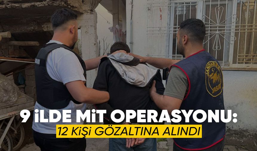 Manisa'da MİT operasyonu