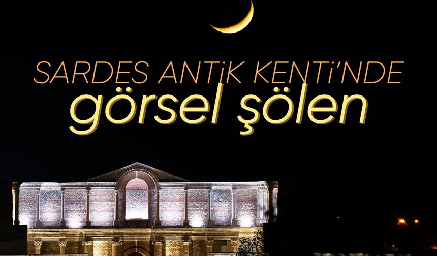 Sardes'te hilal, Gymnasium ile aynı karede