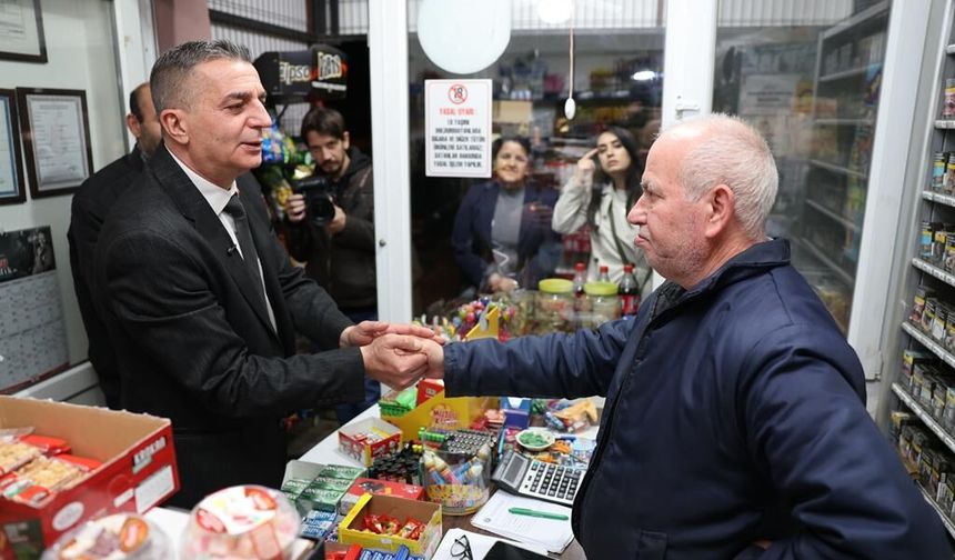 Başkan Şimşek sahadaki kararlılığını sürdürüyor