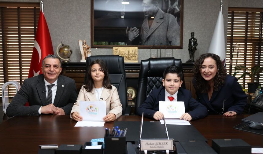 Şehzadeler Belediyesi çocuklara emanet