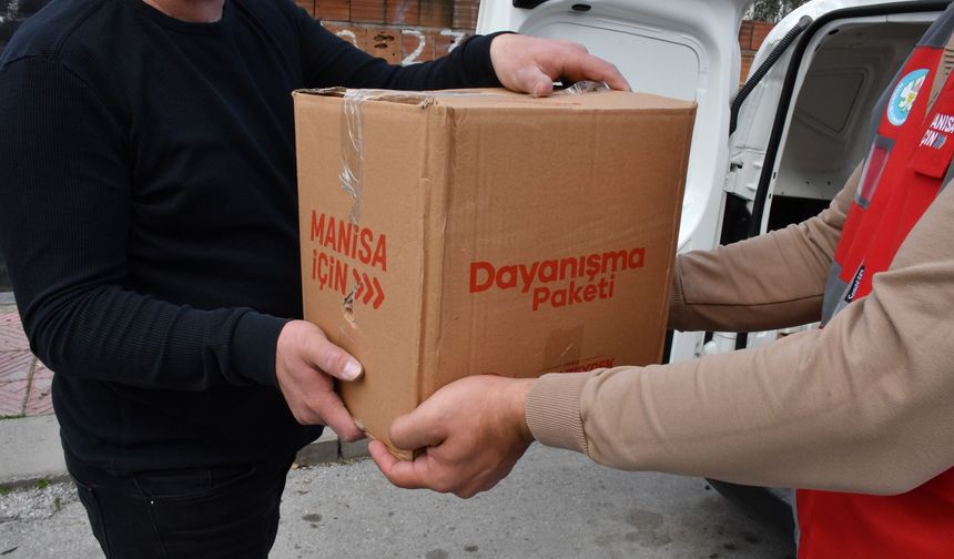 Manisa Büyükşehir bu bayram da ihtiyaç sahiplerinin yanında