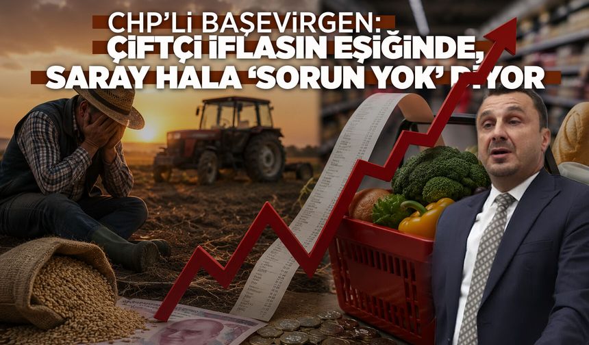 Tarımda çöküş büyüyor! CHP’li Başevirgen’den iktidara ağır eleştiri