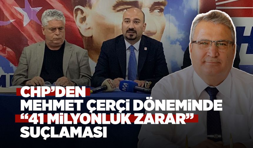 Bülent Mersinli: "Yunusemre Belediyesi'nde 41  milyon TL kamu zararı var"