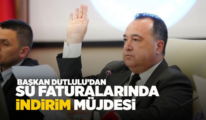 MASKİ'den su faturalarına indirim geliyor