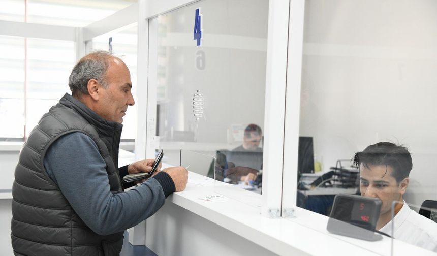 Yunusemre'de emlak vergisi ödemeleri başladı