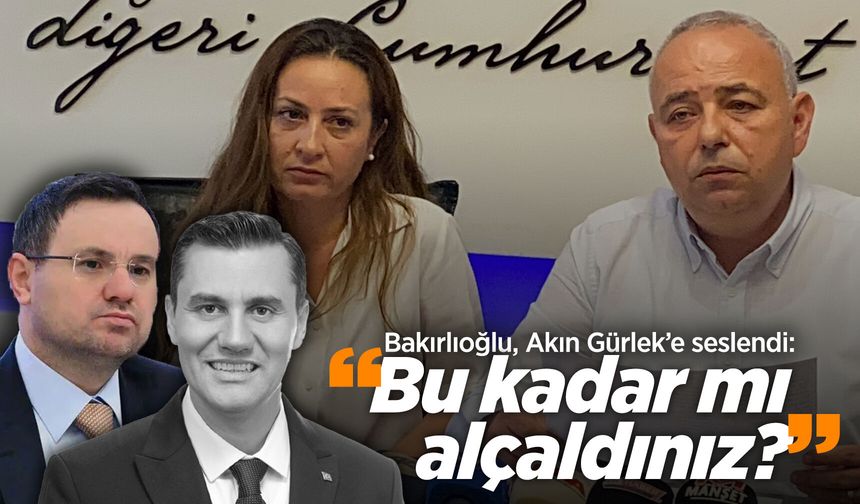 Bakırlıoğlu'ndan Akın Gürlek'e: "Ferdi Zeyrek'i pis siyasetinize alet etmeyin"