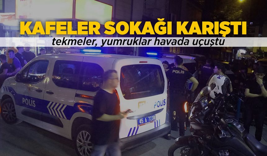 Manisa'da konser dönüşü tekmeli yumruklu kavga