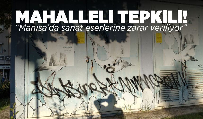 Sanatla güzelleştirilen trafolar vandalların hedefi oldu