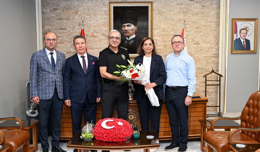 Manisa Kent Konseyi’nden Emniyet Müdürü Karayel’e ziyaret