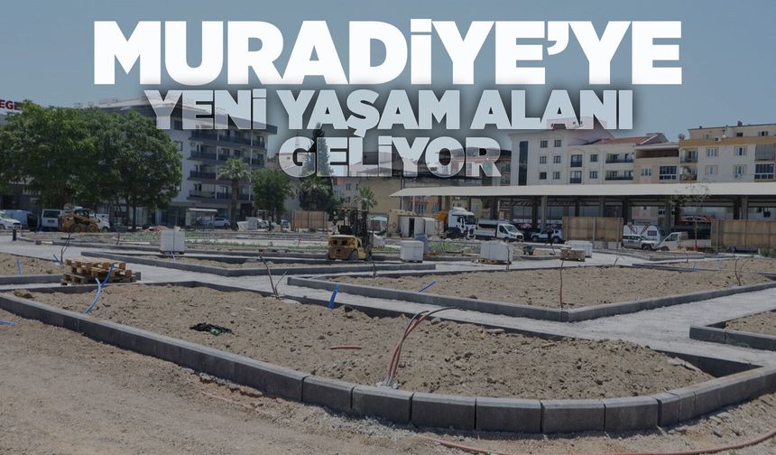 Başkan Balaban Muradiye'deki yeni yaşam alanı çalışmalarını inceledi