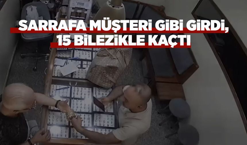 Manisa’da 2,5 milyon TL'lik altın kapkaçı