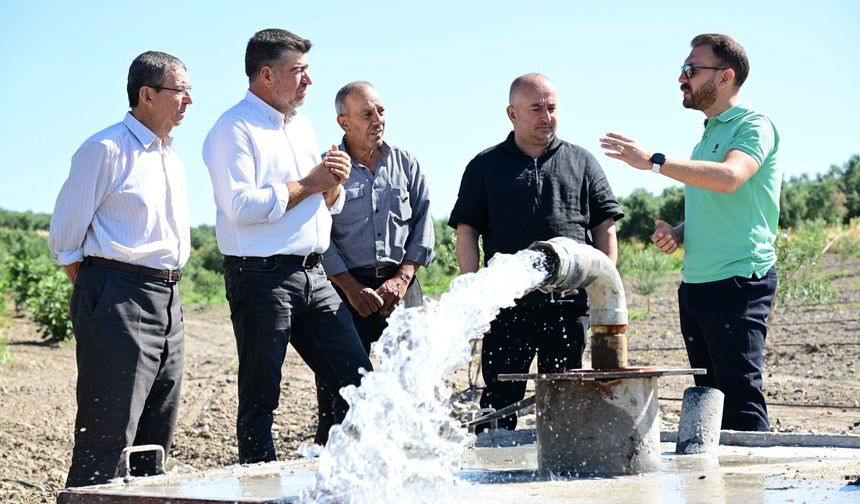 Büyükşehir'den Şehzadeler'de sondaj çalışması