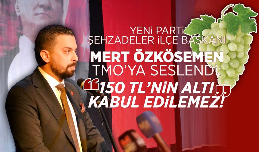 Mert Özkösemen'den TMO'ya çağrı
