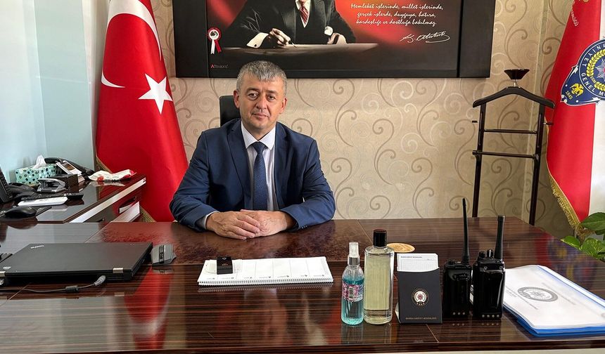 Kula Emniyet Amiri Ayhan Camcı göreve başladı