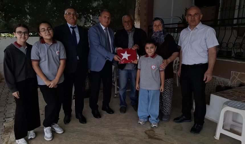 Manisa'da şehit ailesine vefa ziyareti