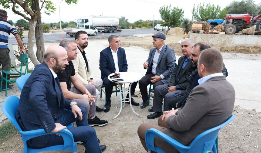 Başkan Şimşek muhtarlarla bir araya geldi